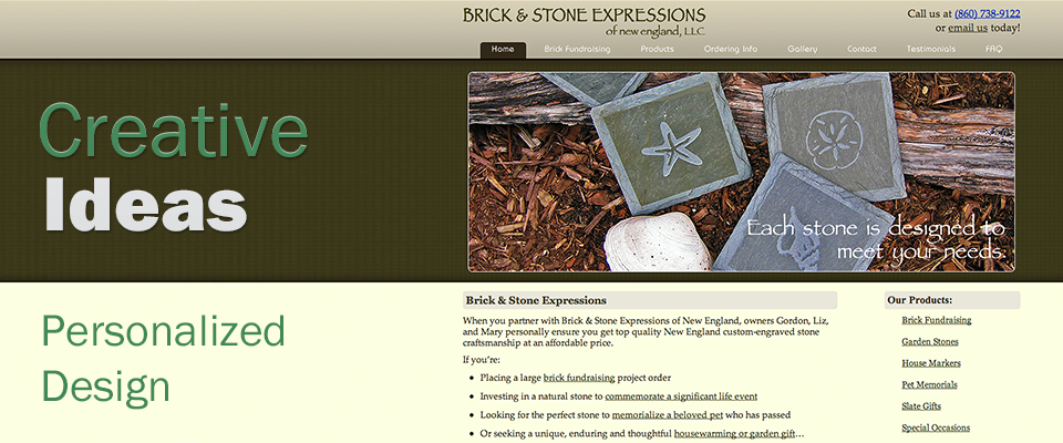 Personalized CT Web Design